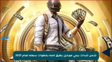 شحن شدات ببجي موبايل بطرق آمنة بخطوات سهلة لعام 2025